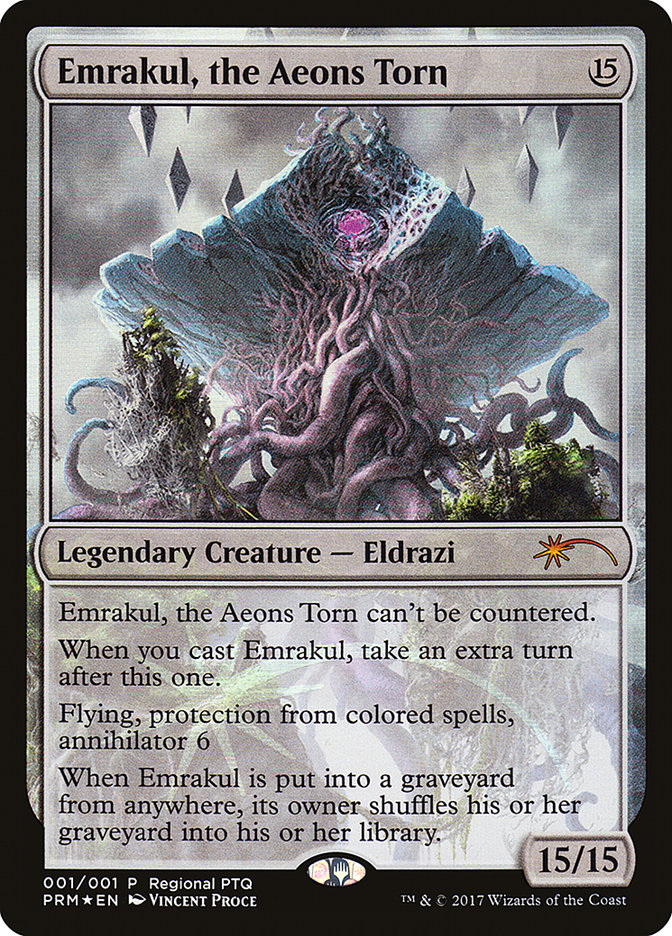 Emrakul, the Aeons Torn (Regional PTQ) [Pro Tour Promos] | L.A. Mood Comics and Games