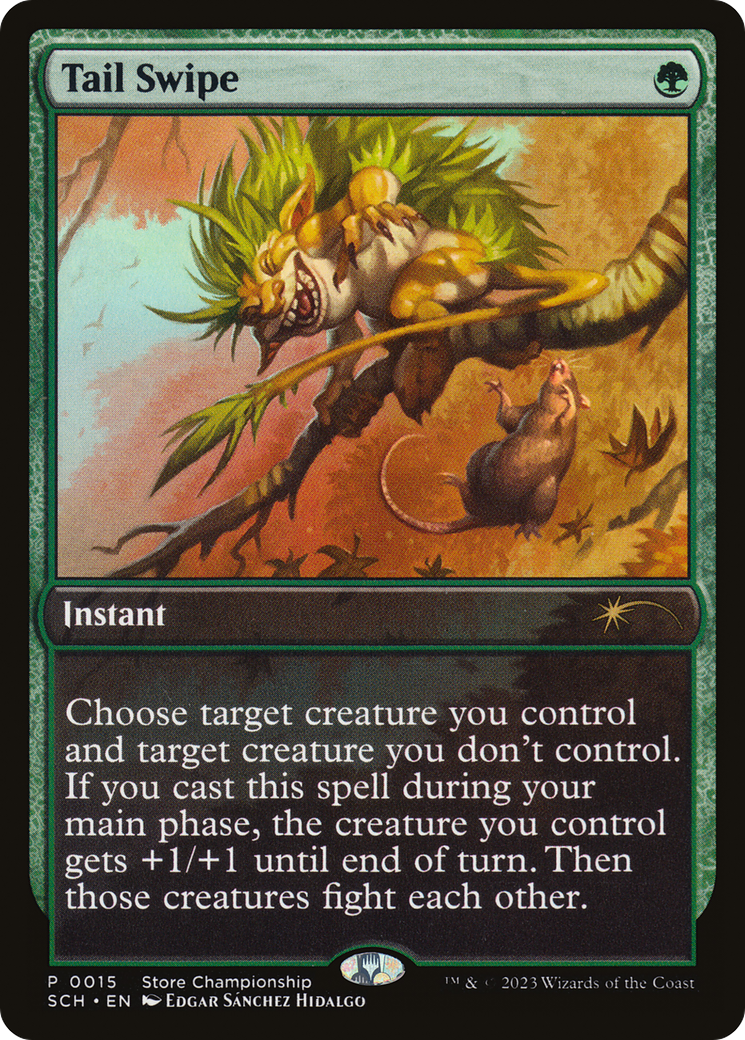 Tail Swipe [World Championship Promos] | L.A. Mood Comics and Games