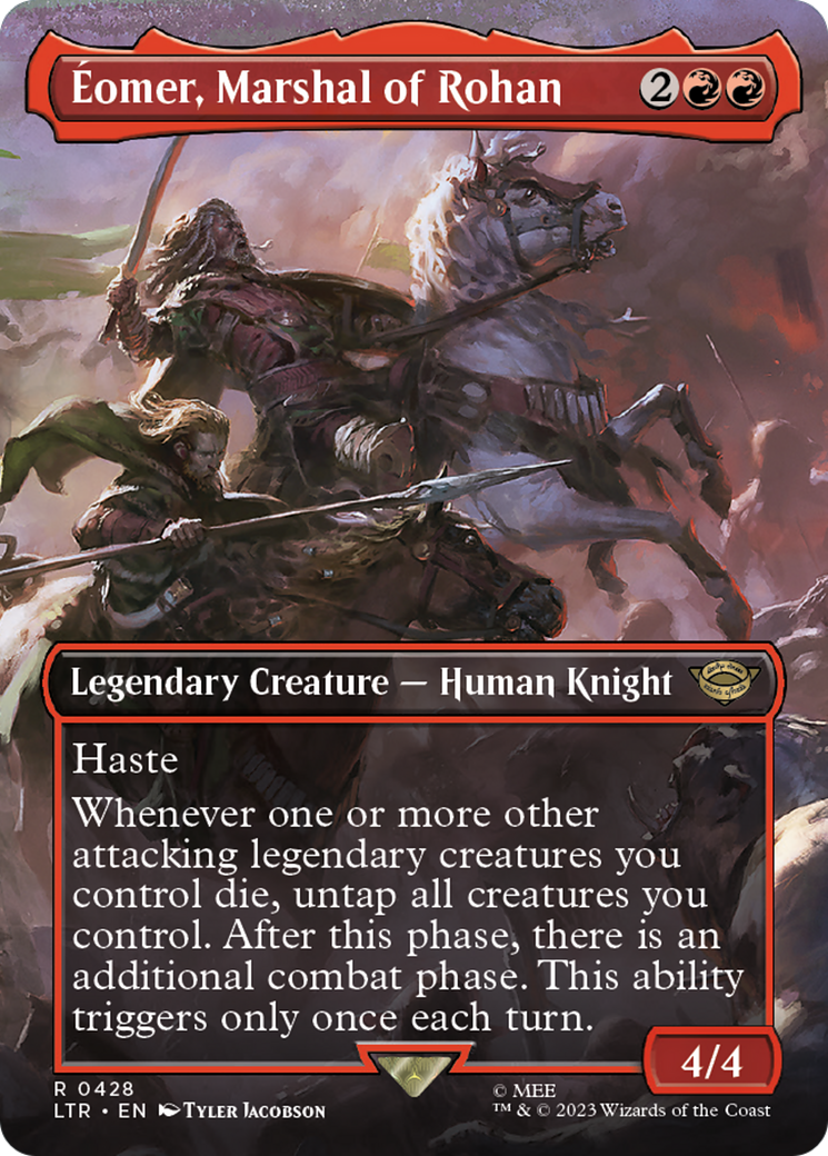 Eomer, Marshal of Rohan (Borderless Alternate Art) [The Lord of the Rings: Tales of Middle-Earth] | L.A. Mood Comics and Games