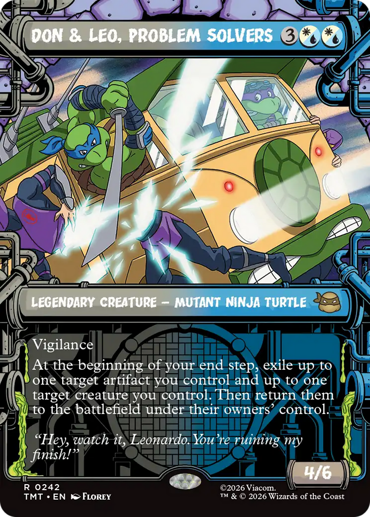 Don & Leo, Problem Solvers (Showcase) [Teenage Mutant Ninja Turtles] | L.A. Mood Comics and Games