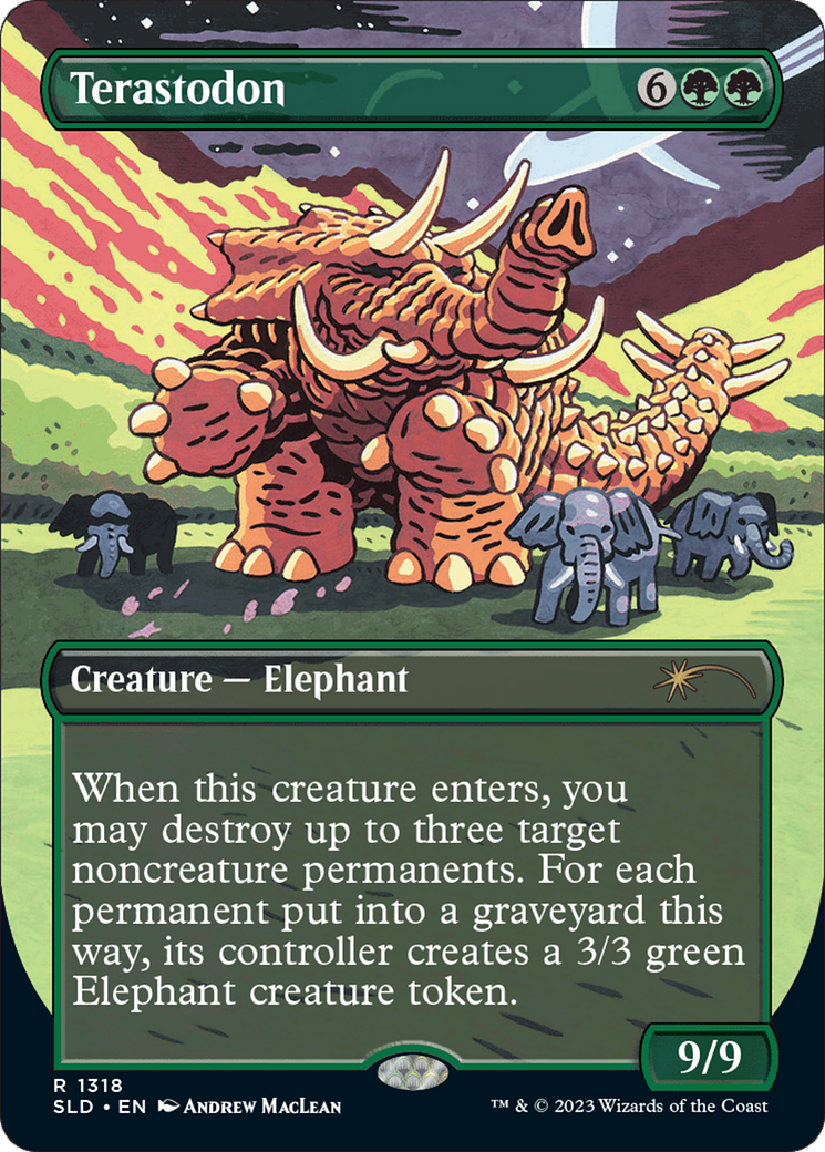 Terastodon (Rainbow Foil) [Secret Lair Drop Series] | L.A. Mood Comics and Games