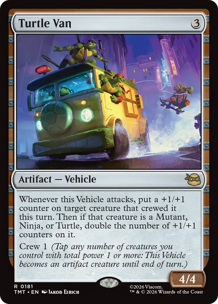 Turtle Van [Teenage Mutant Ninja Turtles] | L.A. Mood Comics and Games