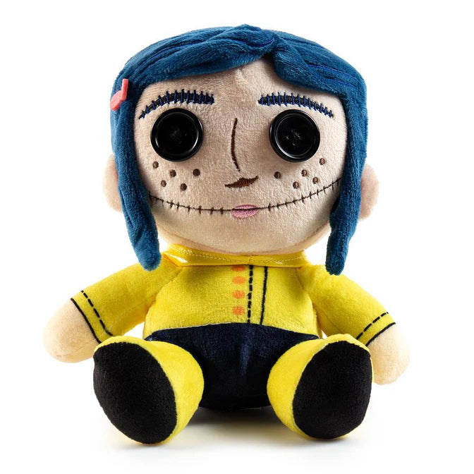 HORROR - CORALINE - BUTTON EYES CORALINE - 7.5" PHUNNY PLUSH | L.A. Mood Comics and Games