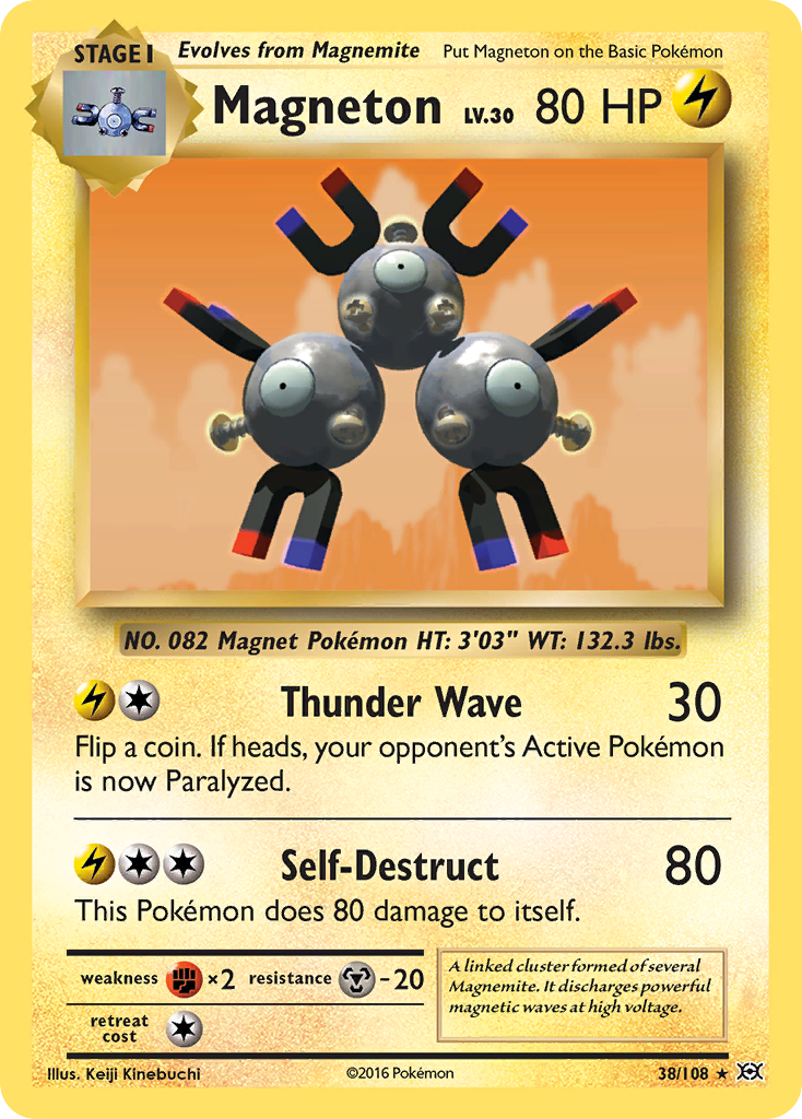 Magneton (38/108) [XY: Evolutions] | L.A. Mood Comics and Games
