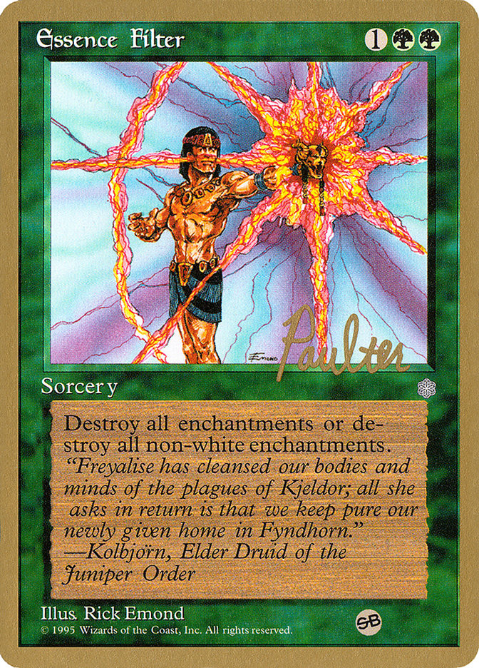 Essence Filter (Preston Poulter) (SB) [Pro Tour Collector Set] | L.A. Mood Comics and Games