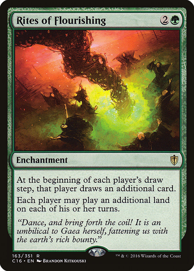 Rites of Flourishing [Commander 2016] | L.A. Mood Comics and Games
