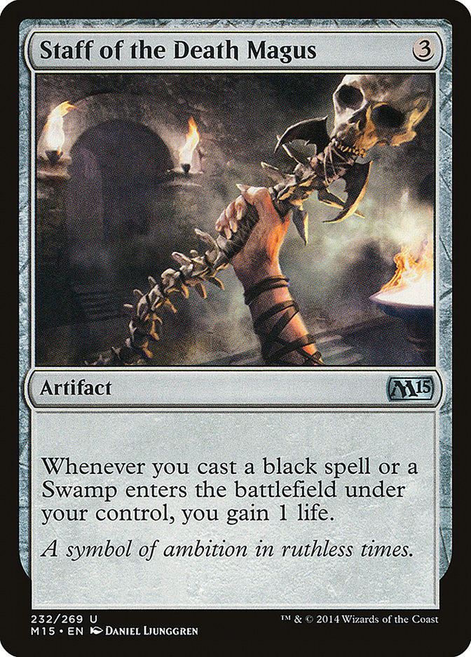 Staff of the Death Magus [Magic 2015] | L.A. Mood Comics and Games