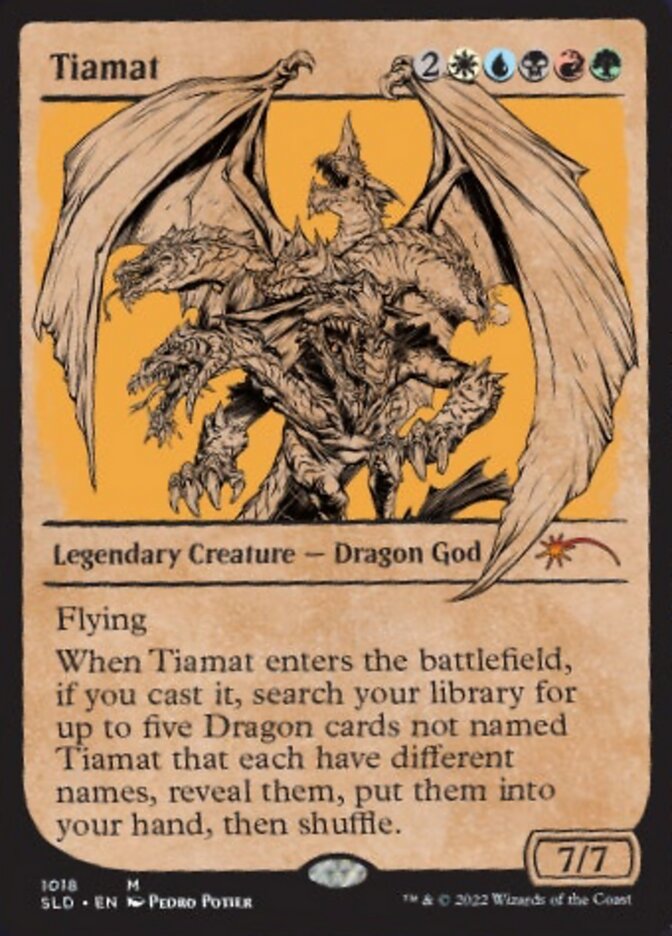 Tiamat (Showcase) [Secret Lair Drop Series] | L.A. Mood Comics and Games
