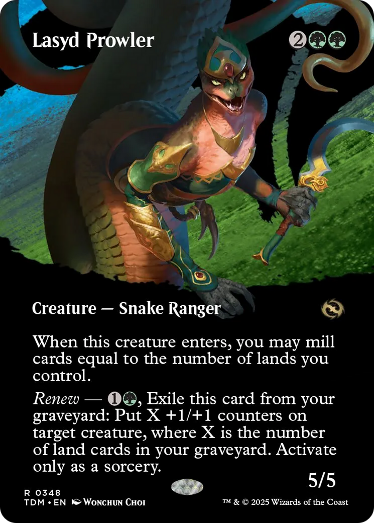 Lasyd Prowler (Borderless) [Tarkir: Dragonstorm] | L.A. Mood Comics and Games