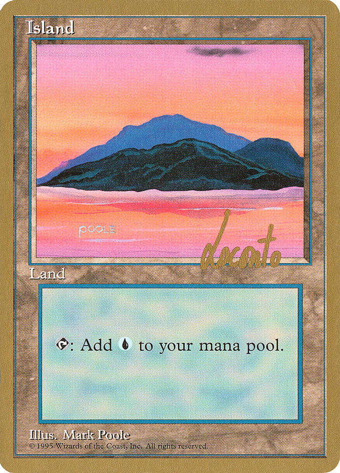Island (ml369) (Michael Loconto) [Pro Tour Collector Set] | L.A. Mood Comics and Games