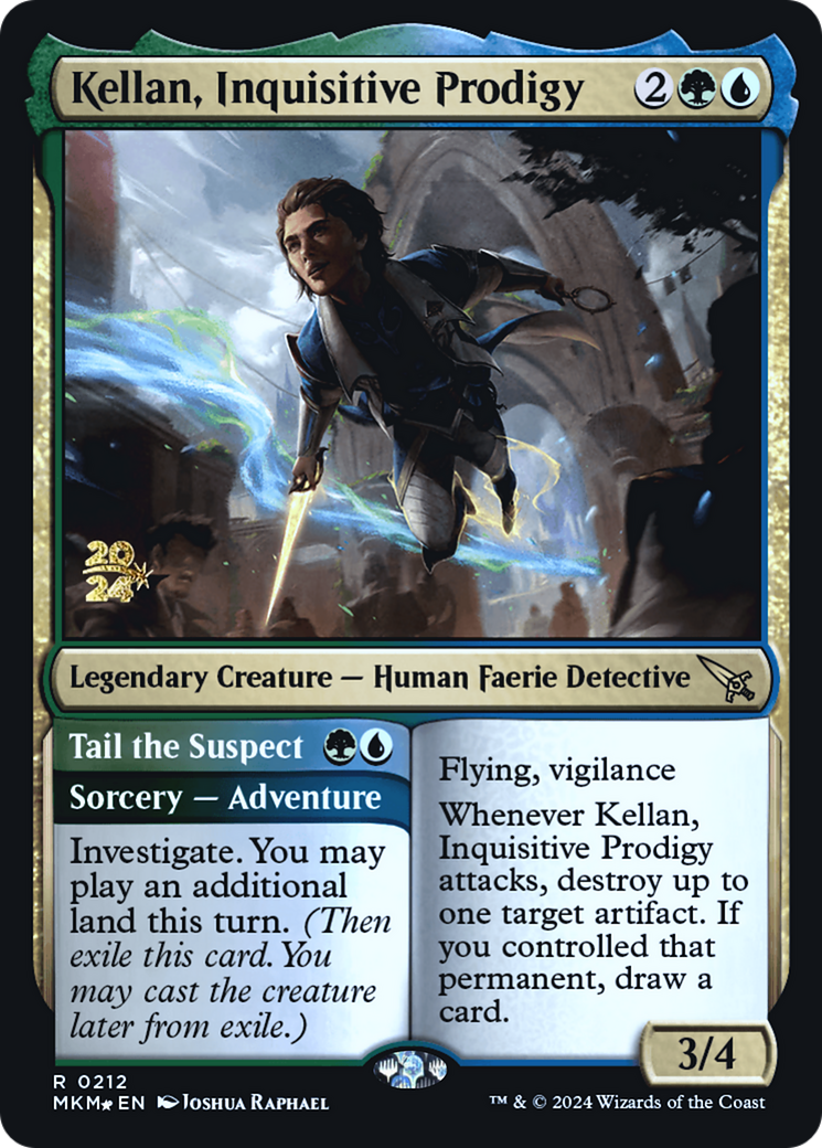 Kellan, Inquisitive Prodigy [Murders at Karlov Manor Prerelease Promos] | L.A. Mood Comics and Games