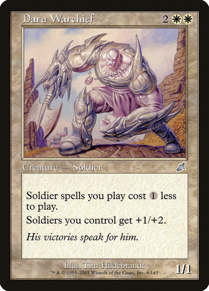 Daru Warchief [Scourge] | L.A. Mood Comics and Games