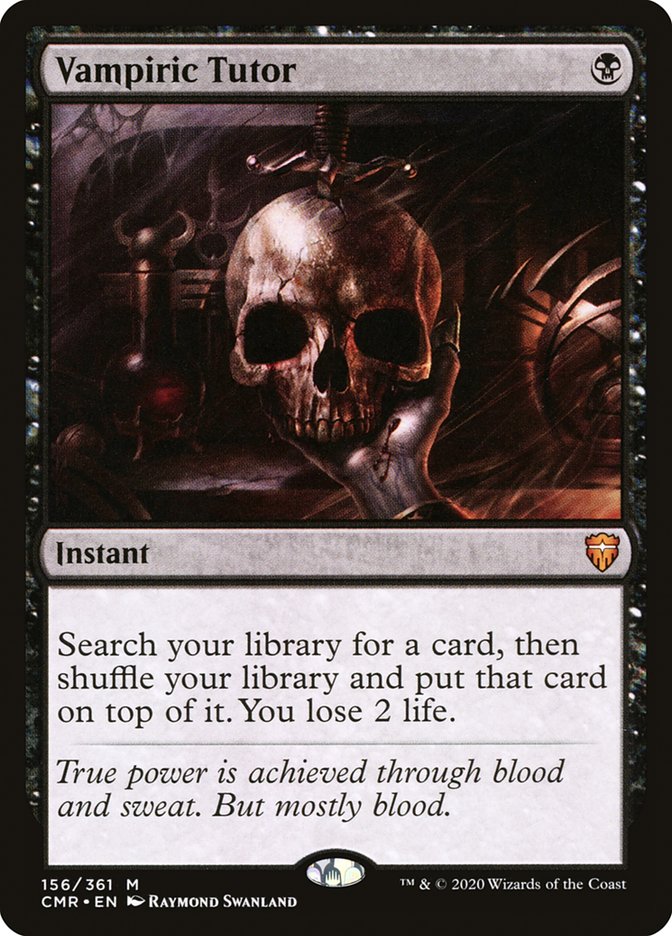 Vampiric Tutor [Commander Legends] | L.A. Mood Comics and Games