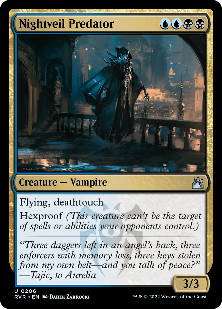 Nightveil Predator [Ravnica Remastered] | L.A. Mood Comics and Games