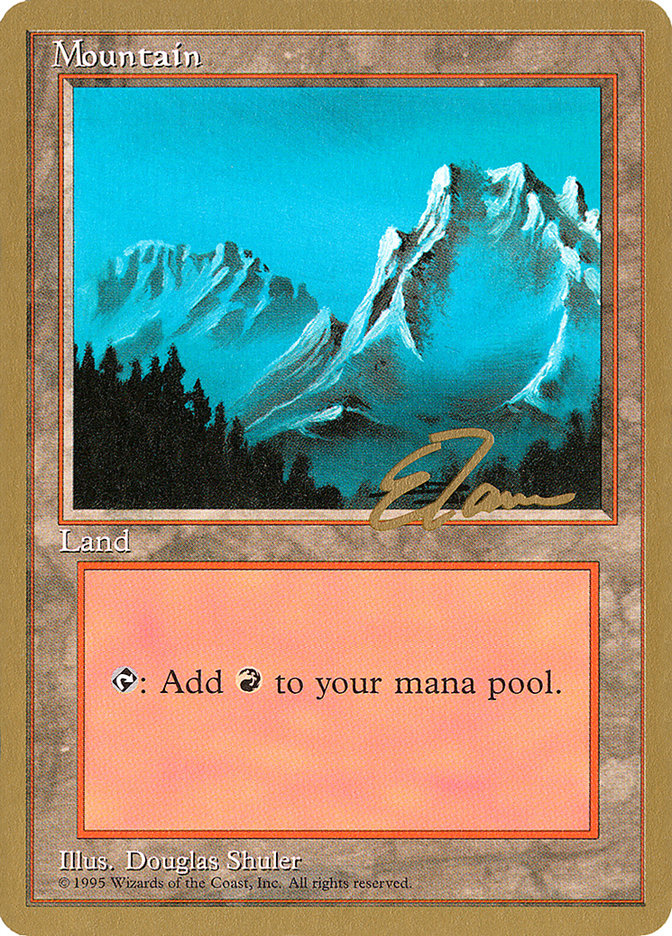 Mountain (et374) (Eric Tam) [Pro Tour Collector Set] | L.A. Mood Comics and Games
