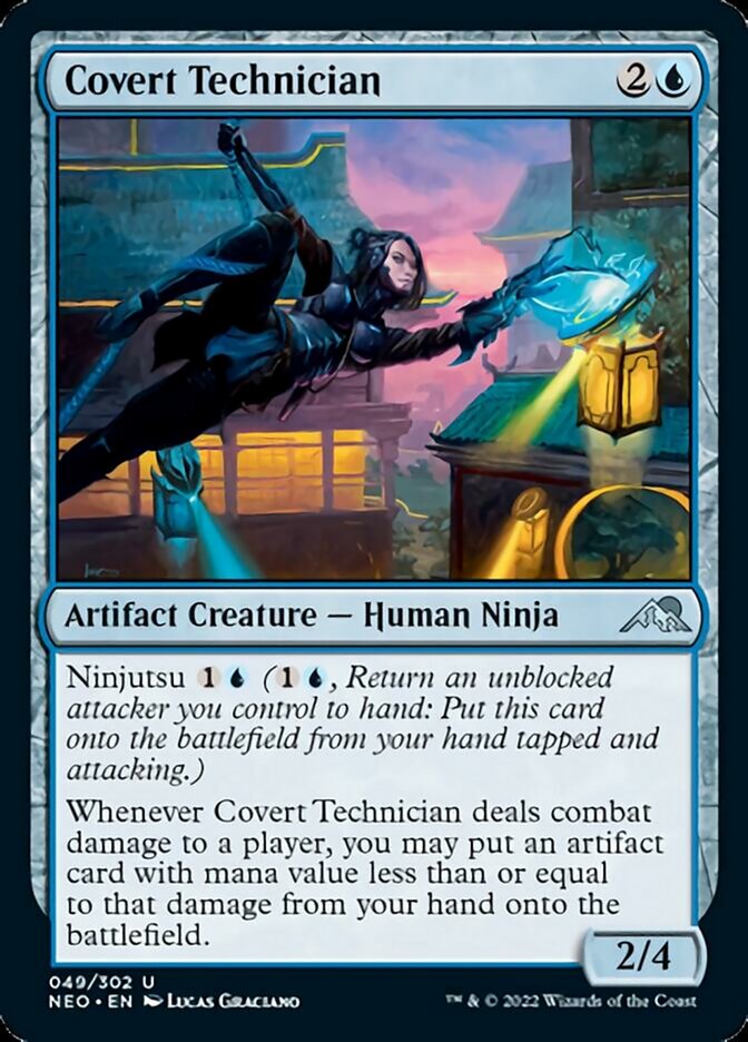 Covert Technician [Kamigawa: Neon Dynasty] | L.A. Mood Comics and Games