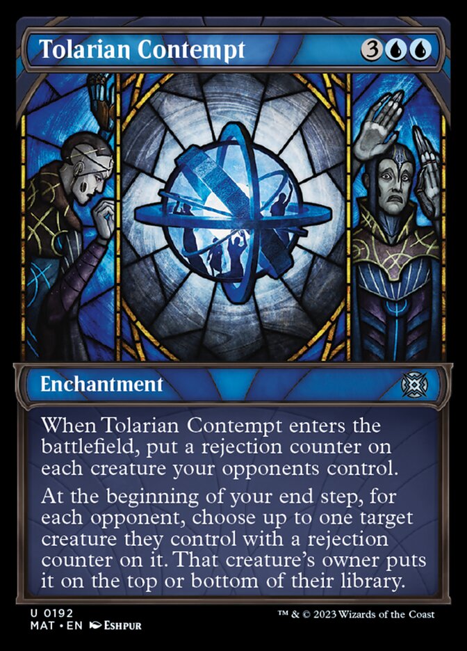 Tolarian Contempt (Showcase Halo Foil) [March of the Machine: The Aftermath] | L.A. Mood Comics and Games