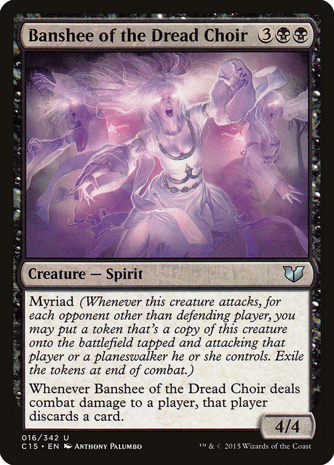 Banshee of the Dread Choir [Commander 2015] | L.A. Mood Comics and Games