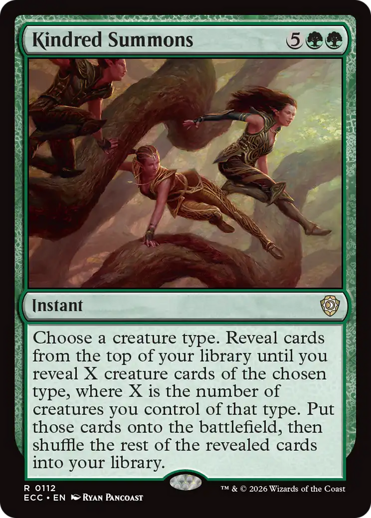 Kindred Summons [Lorwyn Eclipsed Commander] | L.A. Mood Comics and Games