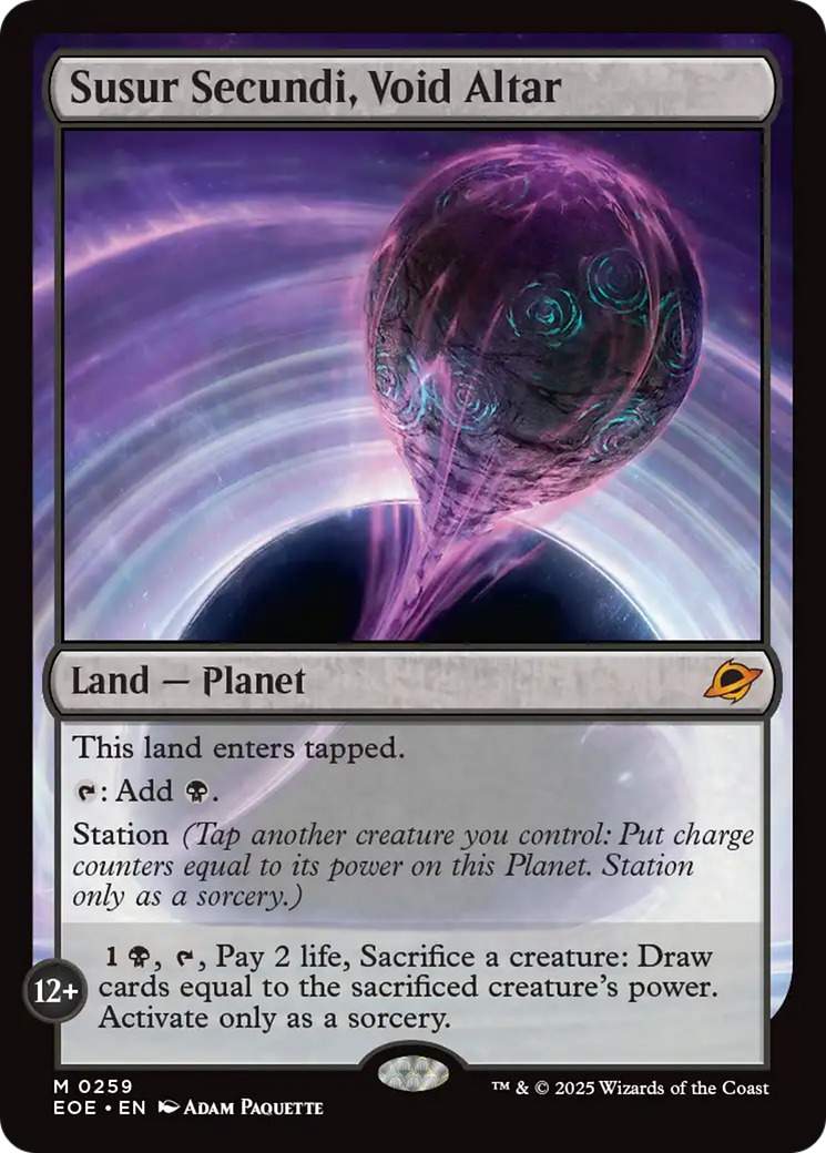 Susur Secundi, Void Altar [Edge of Eternities] | L.A. Mood Comics and Games