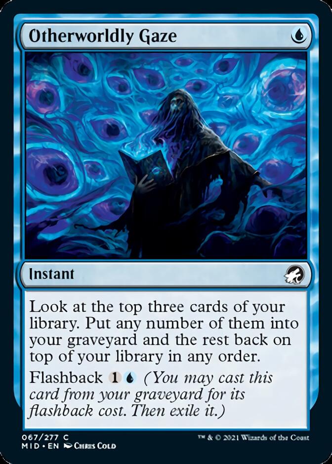 Otherworldly Gaze [Innistrad: Midnight Hunt] | L.A. Mood Comics and Games