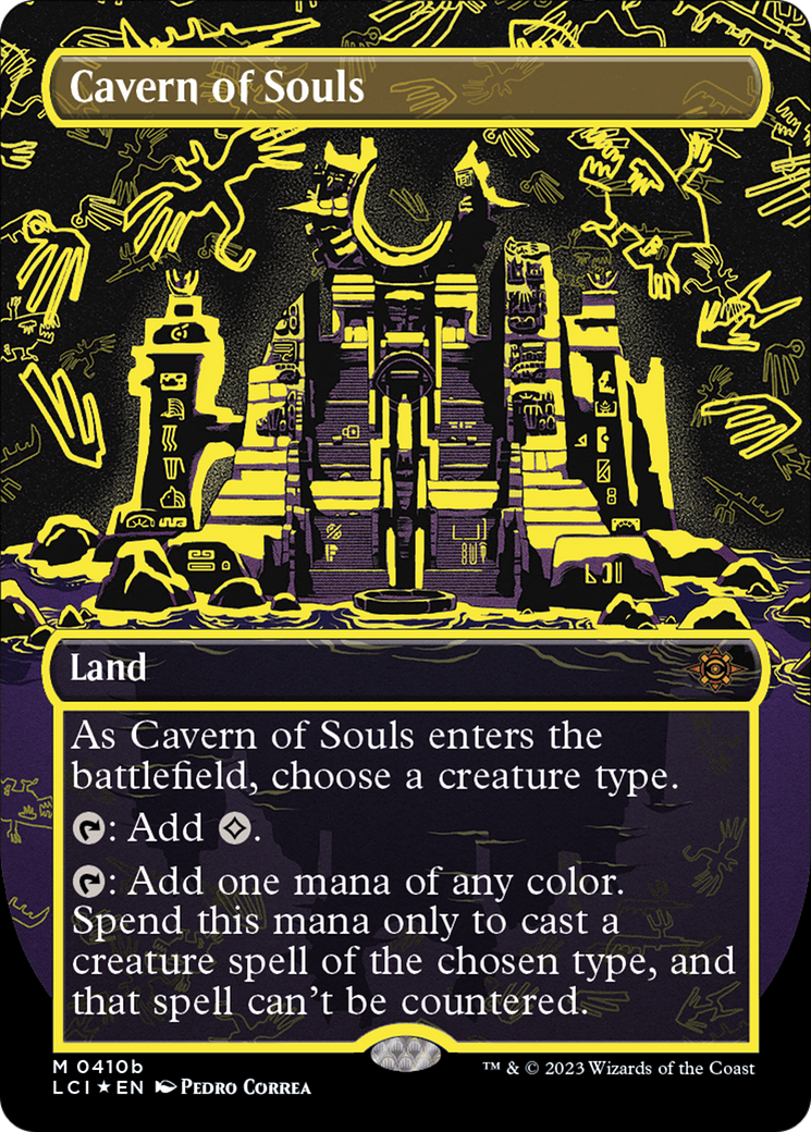 Cavern of Souls (0410b) (Borderless) [The Lost Caverns of Ixalan] | L.A. Mood Comics and Games