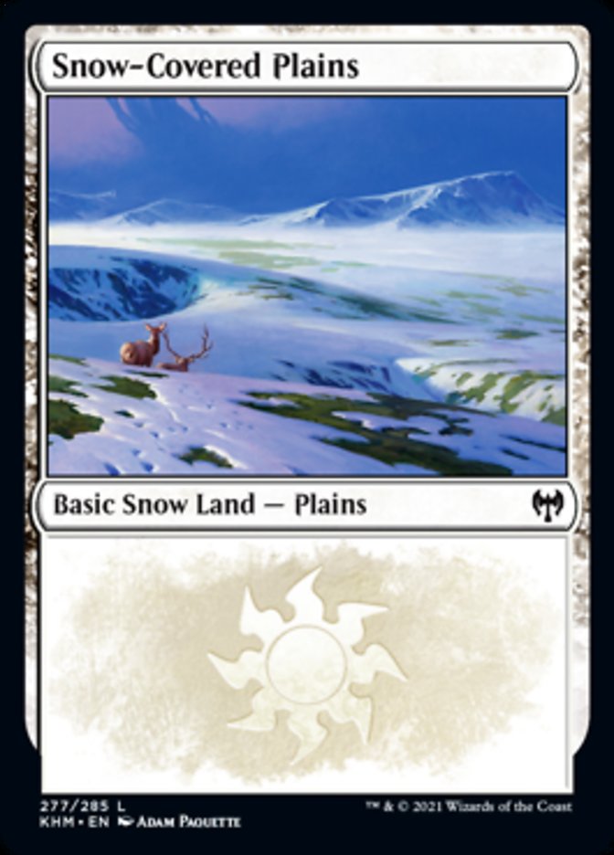 Snow-Covered Plains (277) [Kaldheim] | L.A. Mood Comics and Games