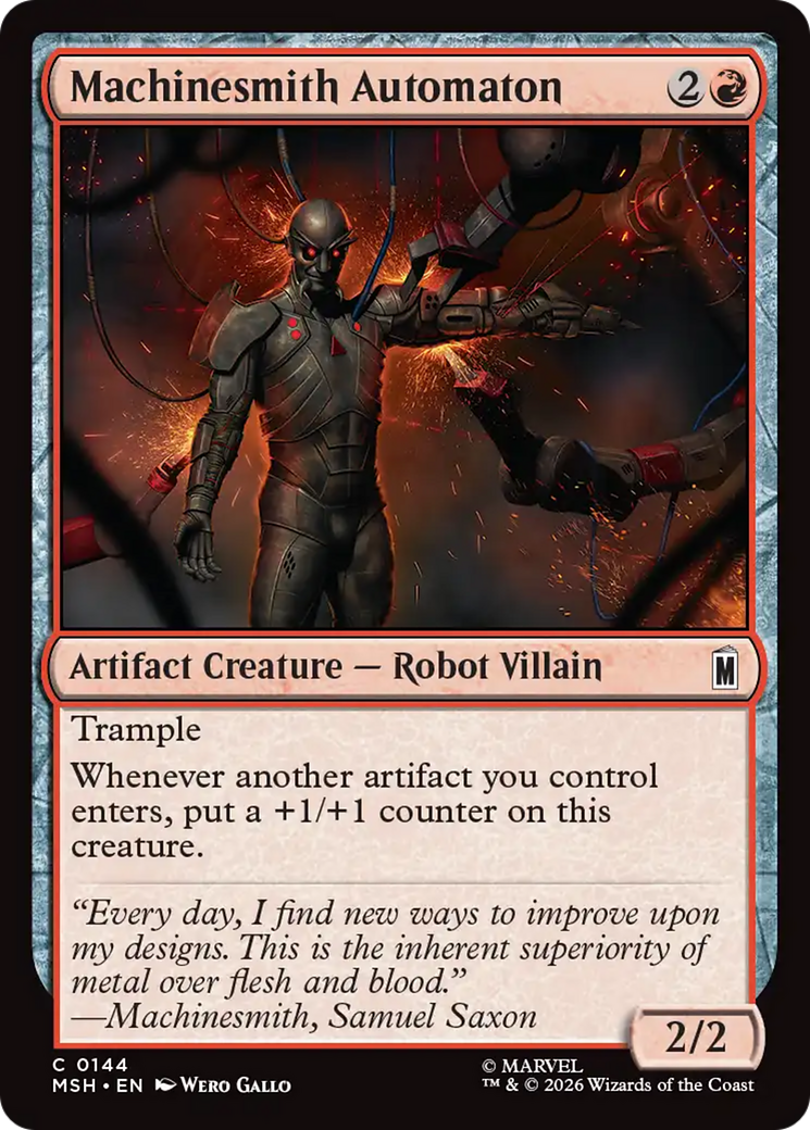 Machinesmith Automaton [Marvel Super Heroes] | L.A. Mood Comics and Games
