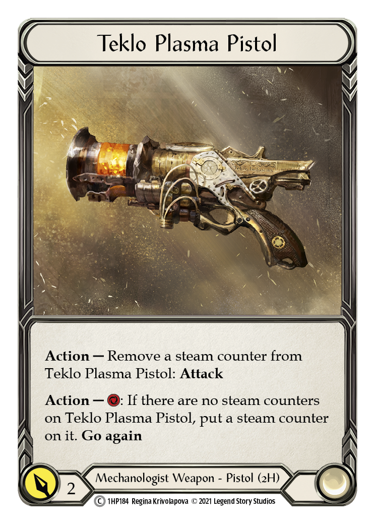 Teklo Plasma Pistol [1HP184] (History Pack 1) | L.A. Mood Comics and Games