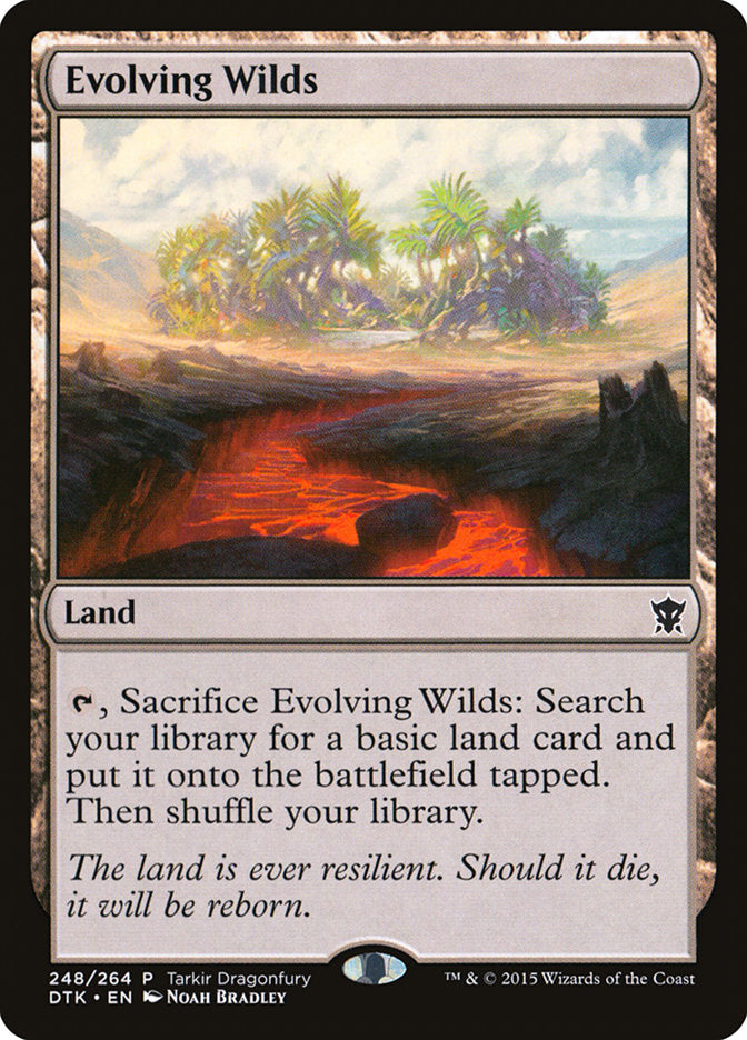 Evolving Wilds [Tarkir Dragonfury] | L.A. Mood Comics and Games