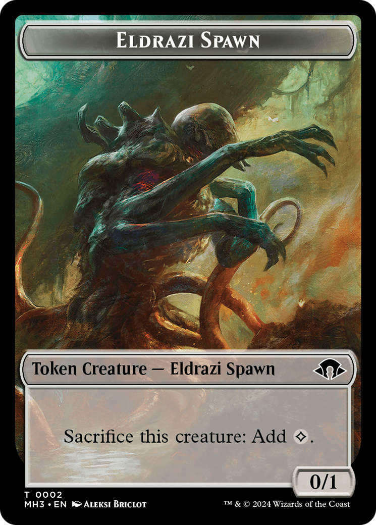 Eldrazi Spawn Token [Modern Horizons 3 Tokens] | L.A. Mood Comics and Games