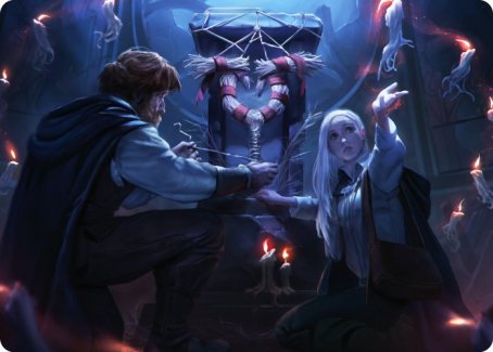 Faithful Mending Art Card [Innistrad: Midnight Hunt Art Series] | L.A. Mood Comics and Games