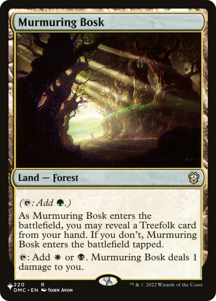 Murmuring Bosk (DMC) [The List] | L.A. Mood Comics and Games