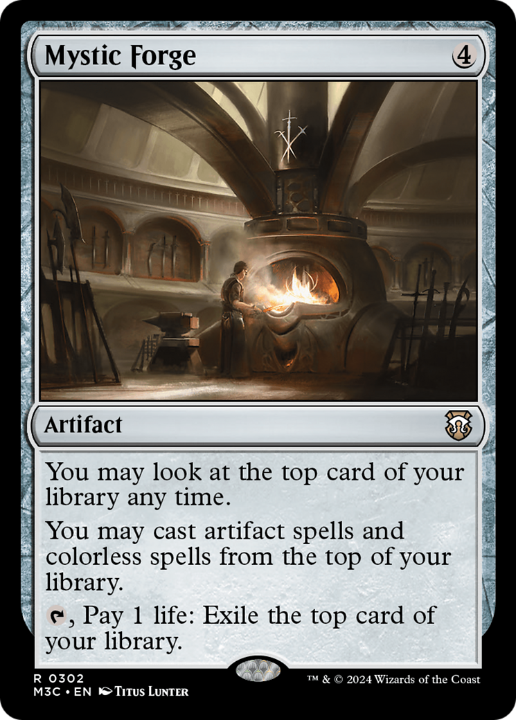 Mystic Forge (Ripple Foil) [Modern Horizons 3 Commander] | L.A. Mood Comics and Games