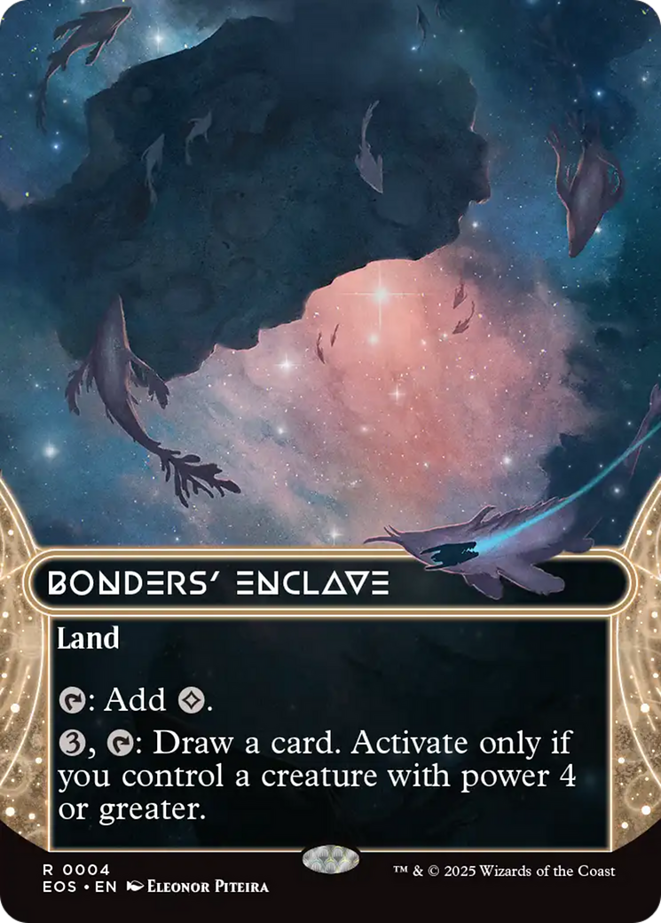 Bonders' Enclave (0004) (Borderless) [Edge of Eternities: Stellar Sights] | L.A. Mood Comics and Games