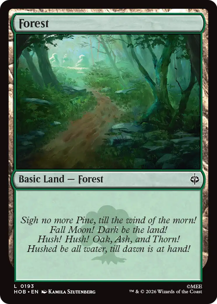 Forest (0193) [The Hobbit] | L.A. Mood Comics and Games