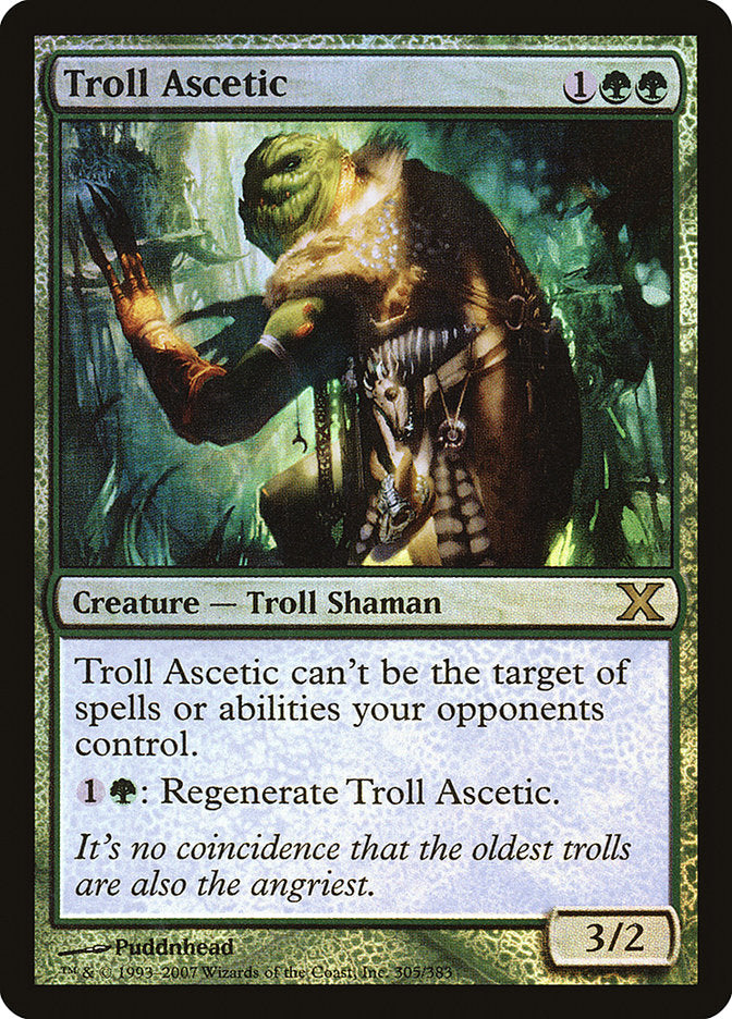 Troll Ascetic (Premium Foil) [Tenth Edition] | L.A. Mood Comics and Games