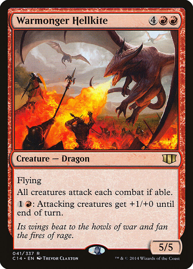 Warmonger Hellkite [Commander 2014] | L.A. Mood Comics and Games