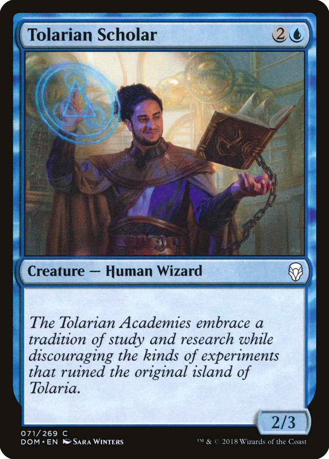 Tolarian Scholar [Dominaria] | L.A. Mood Comics and Games