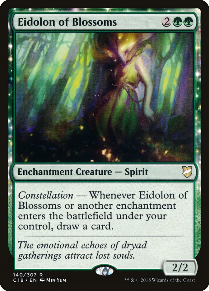Eidolon of Blossoms [Commander 2018] | L.A. Mood Comics and Games