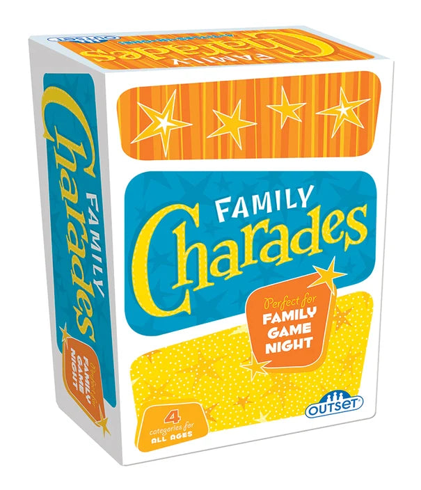 Family Charades (Retro Design) | L.A. Mood Comics and Games