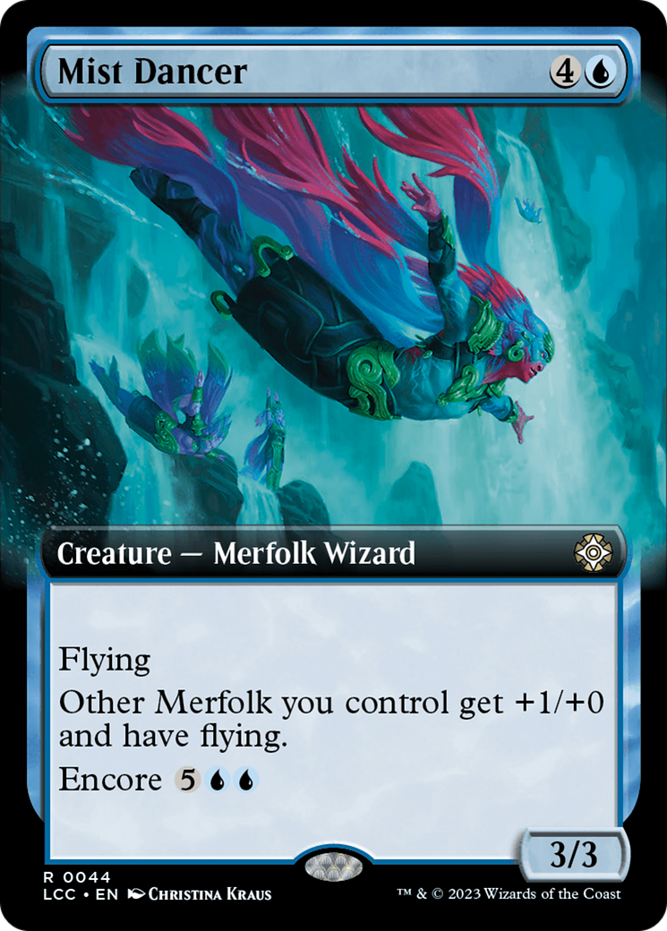 Mist Dancer (Extended Art) [The Lost Caverns of Ixalan Commander] | L.A. Mood Comics and Games