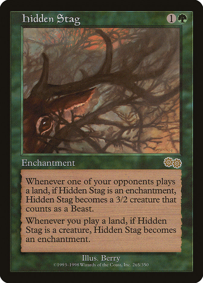 Hidden Stag [Urza's Saga] | L.A. Mood Comics and Games