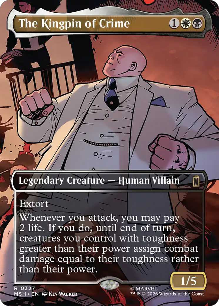 The Kingpin of Crime (Borderless) (0327) [Marvel Super Heroes] | L.A. Mood Comics and Games