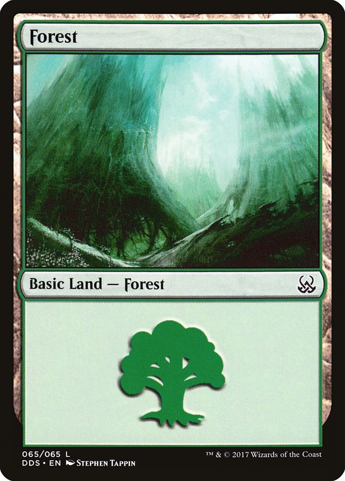 Forest (65) [Duel Decks: Mind vs. Might] | L.A. Mood Comics and Games