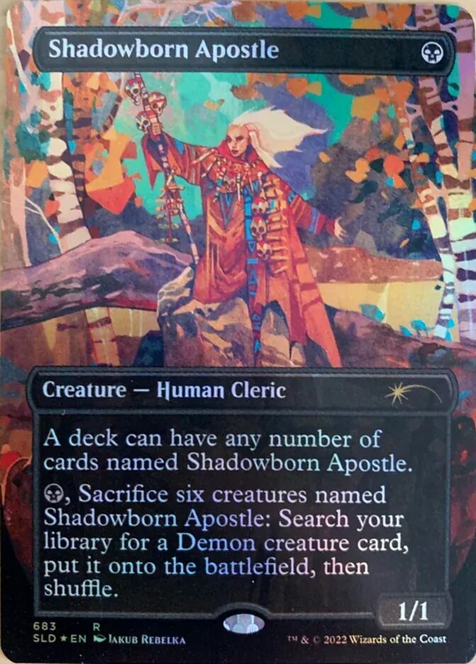 Shadowborn Apostle (Borderless) (683) [Secret Lair Drop Promos] | L.A. Mood Comics and Games
