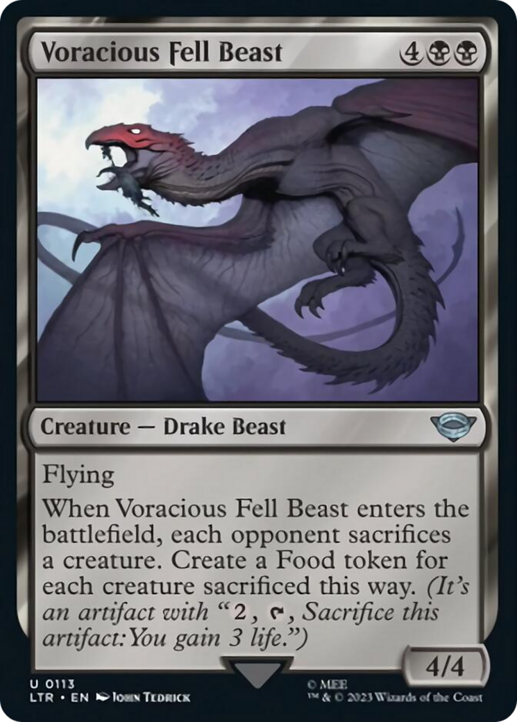 Voracious Fell Beast [The Lord of the Rings: Tales of Middle-Earth] | L.A. Mood Comics and Games