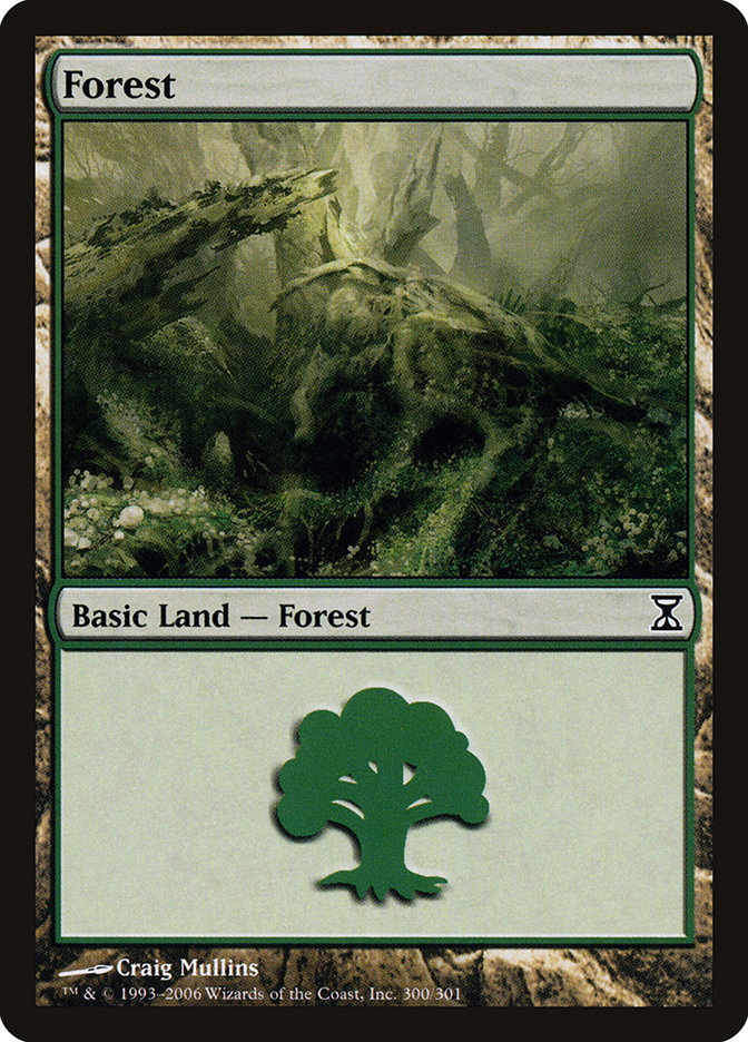Forest (300) [Time Spiral] | L.A. Mood Comics and Games