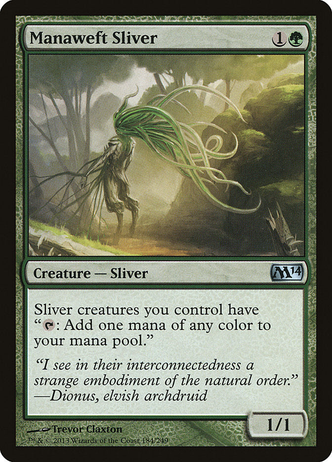 Manaweft Sliver [Magic 2014] | L.A. Mood Comics and Games
