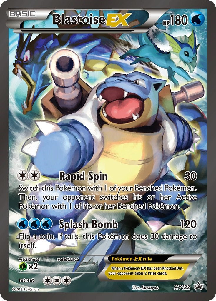 Blastoise EX (XY122) (Jumbo Card) [XY: Black Star Promos] | L.A. Mood Comics and Games